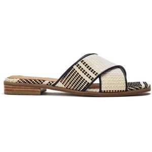 Moda In Pelle Naela Off White Textile 36 Size: UK 3 / EU 36 Moda In Pelle Naela Off White Textile 36 Size: UK 3 / EU 36