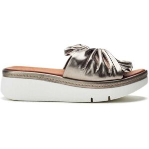 Moda In Pelle Ollin Pewter Metallic Leather 37 Size: UK 4 / EU 37 Moda In Pelle Ollin Pewter Metallic Leather 37 Size: UK 4 / EU 37