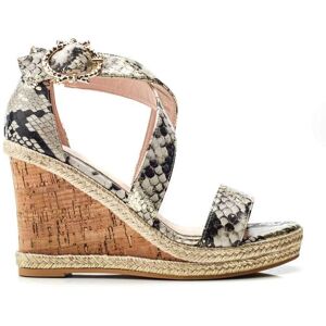 Moda In Pelle Pursuit Monochrome Gold Snake Print 40 Size: UK 7 / EU 4 Moda In Pelle Pursuit Monochrome Gold Snake Print 40 Size: UK 7 / EU 4