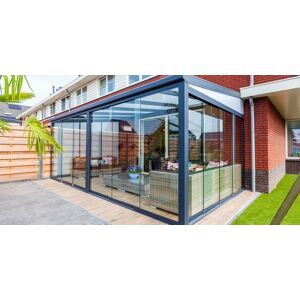 Blakesley’s Glass side wall 7m Glass Sliding Doors