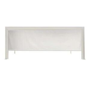 Blakesley’s Nova Outdoor Living Pull Down Screen for Titan 3m Pergolas in White