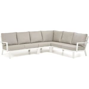 Nova - Vogue Corner Dining Sofa - White