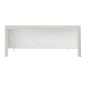 Nova - Pull Down Screen for Titan 4m Pergolas - White - White