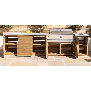 Blakesley’s Bali Outdoor Kitchen Storage Unit - Large Configuration