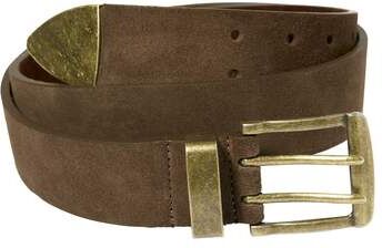 Atlas for Men Men's Brown Leather Atlas For Men® Adventure Belt  - BROWN - Size: 53 in Atlas for Men Men's Brown Leather Atlas For Men® Adventure Belt  - BROWN - Size: 53 in