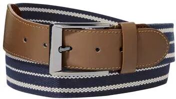 Atlas for Men Men's Money Belt - Navy beige  - NAVY BLUE - Size: 53 in