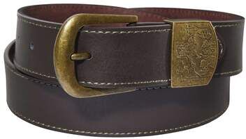 Atlas for Men Men's Stylish Brown Belt - Split Leather  - BROWN - Size: 41â…” in Atlas for Men Men's Stylish Brown Belt - Split Leather  - BROWN - Size: 41â…” in
