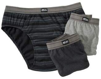 Atlas for Men Pack of 3 Men's Comfort Briefs  - GREY - Size: XXL Atlas for Men Pack of 3 Men's Comfort Briefs  - GREY - Size: XXL