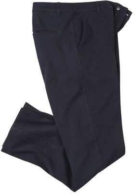 Atlas for Men Men's Navy Stretch Twill Chinos  - NAVY BLUE - Size: W32 Atlas for Men Men's Navy Stretch Twill Chinos  - NAVY BLUE - Size: W32