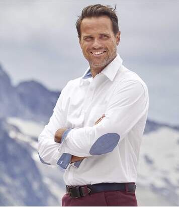 Atlas for Men Men's White Poplin Shirt  - WHITE - Size: 3XL Atlas for Men Men's White Poplin Shirt  - WHITE - Size: 3XL