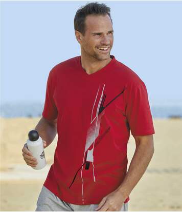 Atlas for Men Pack of 6 Men's Essential T-Shirts  - WHITE - Size: L Atlas for Men Pack of 6 Men's Essential T-Shirts  - WHITE - Size: L