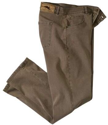 Atlas for Men Men's Brown Atlas® Stretch Jeans  - BROWN - Size: W36 Atlas for Men Men's Brown Atlas® Stretch Jeans  - BROWN - Size: W36