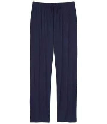 Atlas for Men Women's Flowing Lounge Trousers  - NAVY BLUE - Size: 24-26
