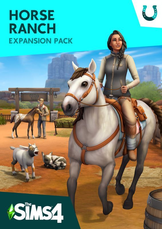 Electronic Arts The Sims 4 Expansion Pack 14 - Horse Ranch [Code In A Box] (PC)