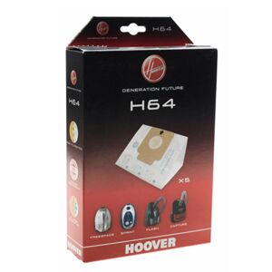 Hoover Dust bags Microfiber (5 bags) suitable for Hoover Sprint, Hoover TW1650 (35600637, H64)