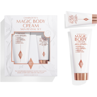 Charlotte Tilbury Magic Body Cream Skin Revival Set - Limited Edition Skincare Set 3294 Charlotte's Magic Body Cream Skin Revival Set Size: Charlotte Tilbury Magic Body Cream Skin Revival Set - Limited Edition Skincare Set 3294 Charlotte's Magic Body Cream Skin Revival Set Size: