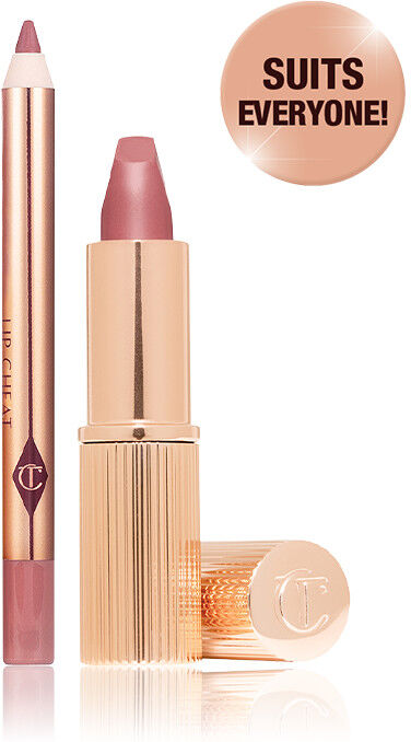 Charlotte Tilbury Mini Pillow Talk Lip Kit - Pillow Talk Original Pillow Talk Original Female Size: