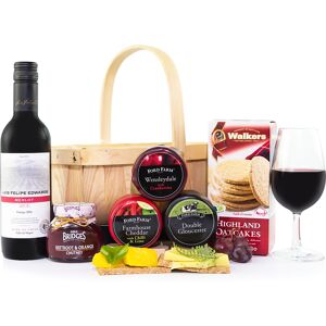 Cheese and Wine Basket - Cheese Hampers - Cheese Gifts - Cheese Gift Baskets - Cheese and Wine Hampers - Cheese and Wine Gifts