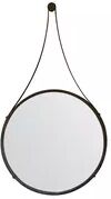 Melville (51cm) Small Round Wall Mirror with Bronze Frame