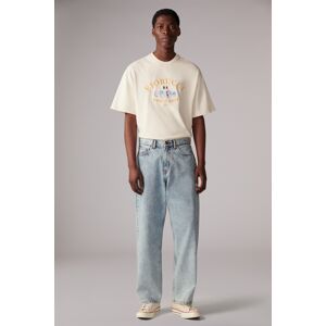 Fiorucci Angels Patch Jeans Acid Wash