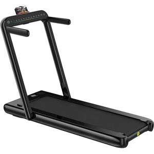 HomeFitnessCode 2.25HP Folding Treadmill 1-12KM/H Home Fitness Treadmill with Bluetooth Speaker, LED Display