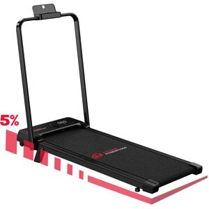 HomeFitnessCode Under Desk Treadmill 1-6KM/H Walking Jogging Machine for Home Office with LED Display With Handrail / Black HomeFitnessCode Under Desk Treadmill 1-6KM/H Walking Jogging Machine for Home Office with LED Display With Handrail / Black