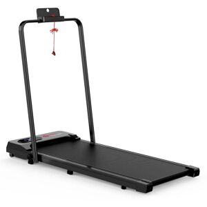 HomeFitnessCode Under Desk Treadmill 1-6KM/H Walking Jogging Machine for Home Office with LED Display With Handrail / Black HomeFitnessCode Under Desk Treadmill 1-6KM/H Walking Jogging Machine for Home Office with LED Display With Handrail / Black