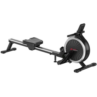 HomeFitnessCode Magnetic Rowing Machine for Home Gym Office Workout 16 Level Adjustable Resistance with LCD Monitor HomeFitnessCode Magnetic Rowing Machine for Home Gym Office Workout 16 Level Adjustable Resistance with LCD Monitor