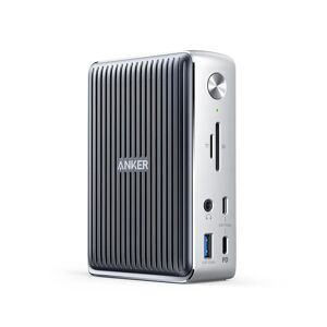 Anker 577 Thunderbolt Docking Station (13-in-1, Thunderbolt 3) Silver