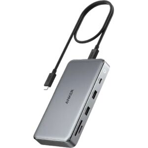 Anker 563 USB-C Hub (10-in-1, Dual 4K HDMI, For MacBook)