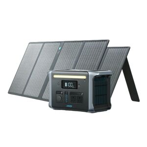 Anker SOLIX F1200 Solar Generator + 2 × 100W Solar Panel