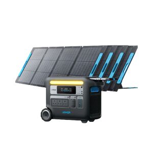 Anker SOLIX F2000 Solar Generator + 4 × 200W Solar Panel