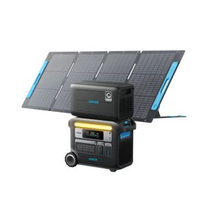 Anker SOLIX F2000 Solar Generator + Expansion Battery + 200W Solar Panel