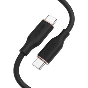 Anker 643 USB-C to USB-C Cable (Flow, Silicone) 6ft / Midnight Black