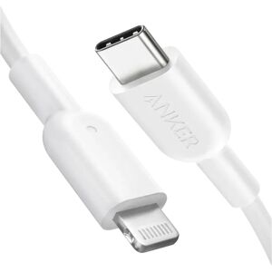 Anker 321 USB-C to Lightning Cable (3 ft / 6 ft) White / 6 ft