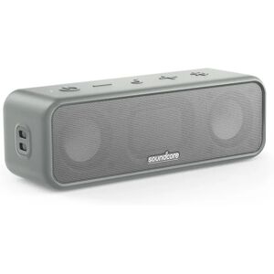 soundcore 3   Bluetooth Speaker with Stereo Sound Silver