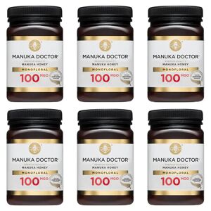 Manuka Doctor 100 MGO Manuka Honey 500g - 6 Pack