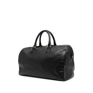 Chanel Pre-Owned 1998 logo-lettering 2way travel bag - Black  - Size: regular - Female