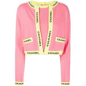 Chanel Pre-Owned 1995 knitted cashmere cardigan and top set - Pink  - Size: regular - Male