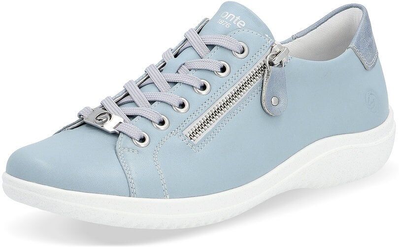 Remonte D1E03-10 Ladies Blue Zipper Shoes Size: EU 37 / UK 4, Colour: