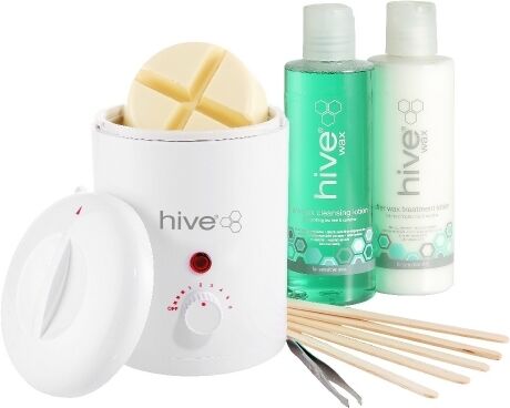 Hive of Beauty Hive Brow Waxing Kit with Petite Wax Heater 200cc For Eyebrow Waxing HOB5959