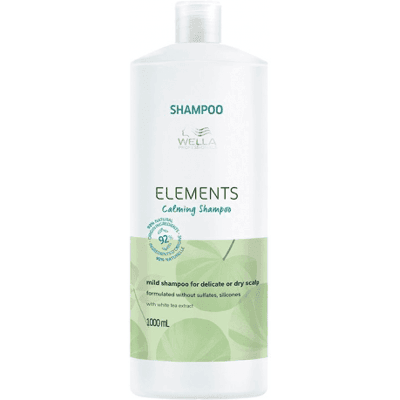 Wella Professionals Elements Calming Shampoo - Sensitive, 1L Wella Professionals Elements Calming Shampoo - Sensitive, 1L