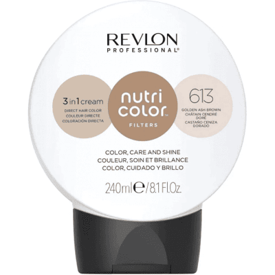 Revlon PROFESSIONAL Nutri Color Filters - Golden Ash Brown - Toning Filters Revlon PROFESSIONAL Nutri Color Filters - Golden Ash Brown - Toning Filters