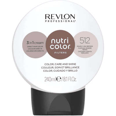 Revlon Nutri Color Filters Pearly Ash Brown - Hair Color Filter Revlon Nutri Color Filters Pearly Ash Brown - Hair Color Filter