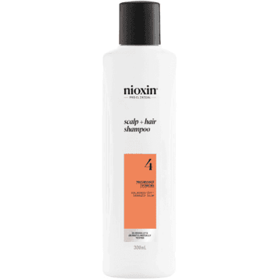 Nioxin Pro Clinical System 4 Scalp + Hair Thickening Shampoo for Coloured Or Dry Damaged Hair with Progressed Thinning - Shampoo Nioxin Pro Clinical System 4 Scalp + Hair Thickening Shampoo for Coloured Or Dry Damaged Hair with Progressed Thinning - Shampoo