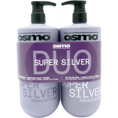Osmo Super Silver No Yellow Shampoo & Mask Duo Pack 2 x 1000ml Osmo Super Silver No Yellow Shampoo & Mask Duo Pack 2 x 1000ml