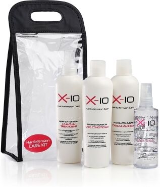 X-10 Hair Extension Shampoo/Conditioner/Shine Spray/Treatment Hair Kit