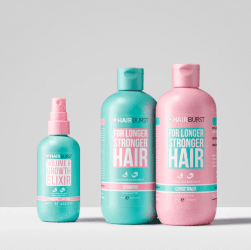 Hairburst Original Trio Bundle - Shampoo 350ml Conditioner 350ml Elixir Spray 125ml