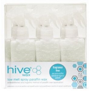 Hive of Beauty Hive Fragrance Free Paraffin Wax Spray Cartridges 80g x 6 Hive of Beauty Hive Fragrance Free Paraffin Wax Spray Cartridges 80g x 6