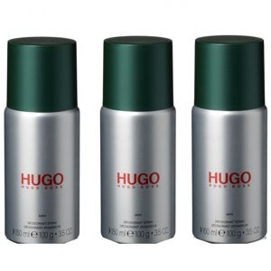 3 x Hugo Boss Hugo Original - 150ml Deodorant Spray